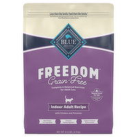 Blue Buffalo Blue Freedom Cat Food, Chicken and Potatoes, Grain-Free, Indoor, Adult, 9.5 Pound