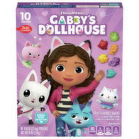 Betty Crocker Fruit Flavored Snacks, Assorted Fruit Flavors, DreamWorks Cabby's Dollhouse, 10 Each