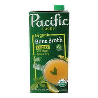 Pacific Foods Chicken Bone Broth With Lemon Balm and Sage, 32 Ounce