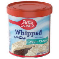 Betty Crocker Frosting, Cream Cheese, Whipped, 12 Ounce