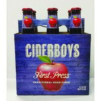 Cider Boys  First Press 6 Pack Bottles, 12 Fluid ounce