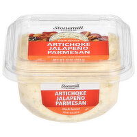 Stonemill Kitchens Dip & Spread, Artichoke Jalapeno Parmesan, 10 Ounce