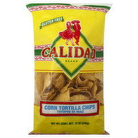 Calidad Tortilla Chips, Corn, 12 Ounce