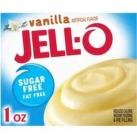 Jell-O Vanilla Sugar Free & Fat Free Instant Pudding & Pie Filling Mix, 1 Ounce