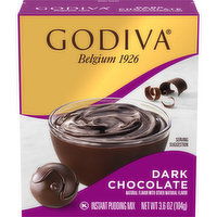 Godiva Dark Chocolate Instant Pudding Mix, 3.6 Ounce