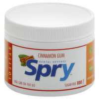 Spry Dental Defense Gum, Sugarfree, Cinnamon, 100 Each