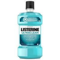 Listerine Ultraclean Mouthwash, Antiseptic, Cool Mint, 1.5 Litre