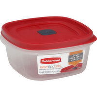 Rubbermaid Easy Find Lids Container, Easy Find Lids, 1.2 Liter, 1 Each