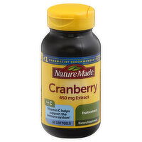 Nature Made Cranberry, 450 mg, Softgels, 60 Each