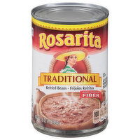 Rosarita Refried Beans, Traditional, 16 Ounce