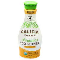 Califia Farms Coconutmilk, Organic, Unsweetened, 48 Fluid ounce