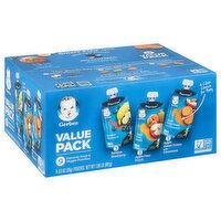 Gerber Favorite Fruit & Veggie, Toddler (12+ Months), Value Pack, 9 Each