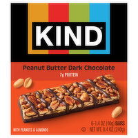 Kind Peanut Butter Dark Chocolate Bars, 6 Each