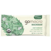 GoMacro MacroBar, Mint Chocolate Chip, 2.3 Ounce