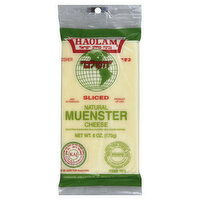 Haolam Sliced Cheese, Muenster, 6 Ounce