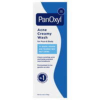 PanOxyl Acne Creamy Wash, 6 Ounce