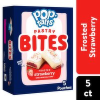 Pop-Tarts Baked Pastry Bites, Frosted Strawberry, 7 Ounce