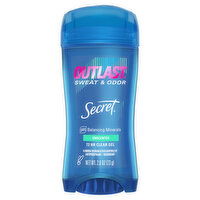 Secret Outlast Outlast Clear Gel Antiperspirant Deodorant for Women, Completely Clean 3.4 oz, 3.4 Ounce