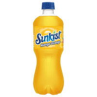 Sunkist Soda, Mango Orange, 20 Fluid ounce