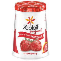 Yoplait Original Yogurt, Low Fat, Strawberry, 6 Ounce