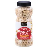 Essential Everyday Dry Roasted Peanuts, Lightly Salted with Sea Salt, 16 Ounce