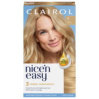 Nice’n Easy Hair Color, Permanent, Light Blonde 9, 1 Each