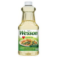 Wesson Canola Oil, Pure, 48 Ounce