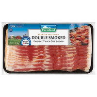 Farmland Bacon, Double Smoked, Double Thick Cut, 12 Ounce