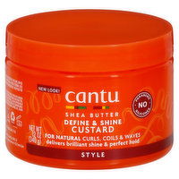 Cantu Define & Shine Custard, Shea Butter, 12 Ounce