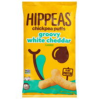 Hippeas Groovy White Cheddar Chickpea Puffs, 4 Ounce