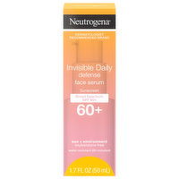 Neutrogena Sunscreen, Face Serum, Invisible Daily Defense, SPF 60+, 1.7 Fluid ounce