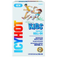 Icy Hot Pain Relief, Kids, Roll-On, 1.5 Fluid ounce