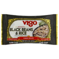 Vigo Black Beans & Rice, Cuban Recipe, Authentic, 8 Ounce