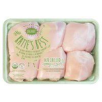 Miller Amish Organic Chicken Thighs, Boneless, Skinless, 1 Pound