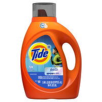 Tide Plus Febreze Sport Odor Defense Liquid Laundry Detergent, 59 Loads, HE Compatible, 84 Fluid ounce