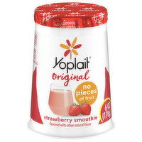 Yoplait Original Yogurt, Low Fat, Strawberry Smoothie, 6 Ounce