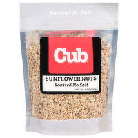 Bergin Roasted Sunflower Seeds, No Salt, 8 Ounce
