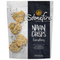 Stonefire Everything Naan Crisps, 6 Ounce
