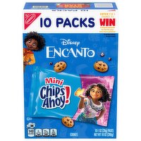 CHIPS AHOY! Mini Original Chocolate Chip Cookies, 10 Snack Packs, 10 Ounce