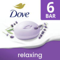 Dove Beauty Bar Soap Relaxing Lavender Oil & Chamomile, 3.75 Ounce