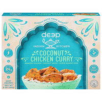 Deep Indian Kitchen Coconut Chicken Curry, Mild Spice, 9 Ounce