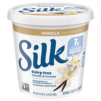 Silk Dairy-Free Vanilla Soymilk Yogurt Alternative, 24 Ounce