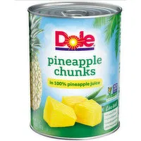 Dole  Pinneapple Chunks, 20 Ounce