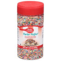 Betty Crocker Parlor Perfect Ice Cream Sprinkles, Rainbow Nonpareils, 10.5 Ounce