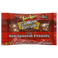 Gurley's Golden Recipe Peanuts, Premium Spanish, Raw, 8 Ounce