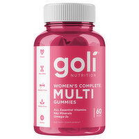 Goli Nutrition Multi, Women's Complete, Gummies, 60 Each