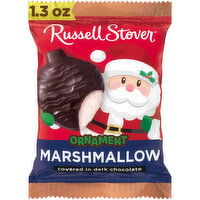 Russell Stover Christmas Christmas Dark Chocolate Marshmallow Ornament, 1.3 Ounce