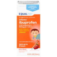 Equaline Infants' Berry Flavor Ibuprofen, 0.5 Fluid ounce