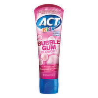 ACT Kids Toothpaste, Anticavity Fluoride, Bubble Gum Blowout, 4.6 Ounce