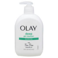 Olay Deep Gel Cleanser, with Tea Tree Essential Oil, 16 Fluid ounce